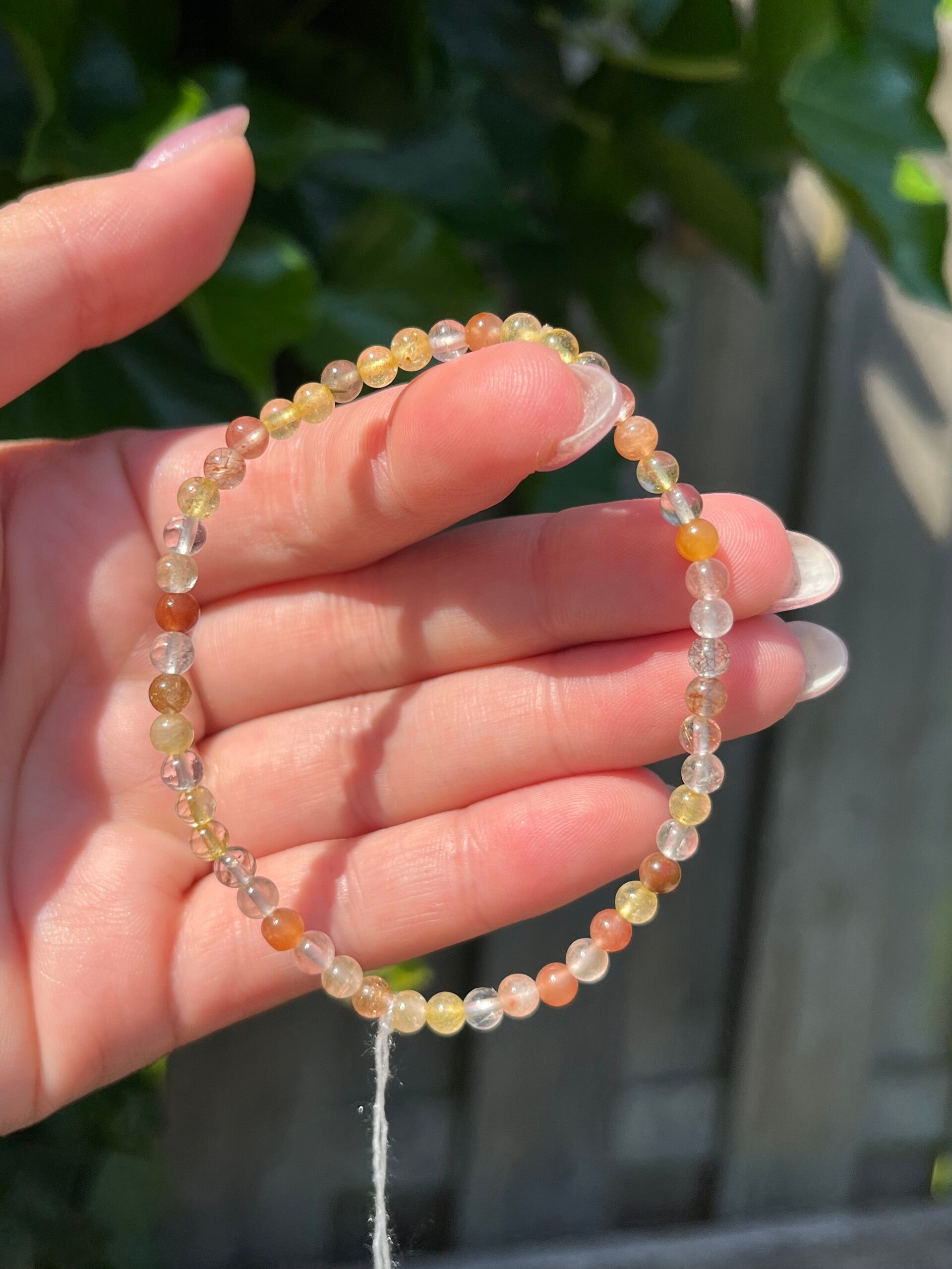 Multi rutiel armband 4MM