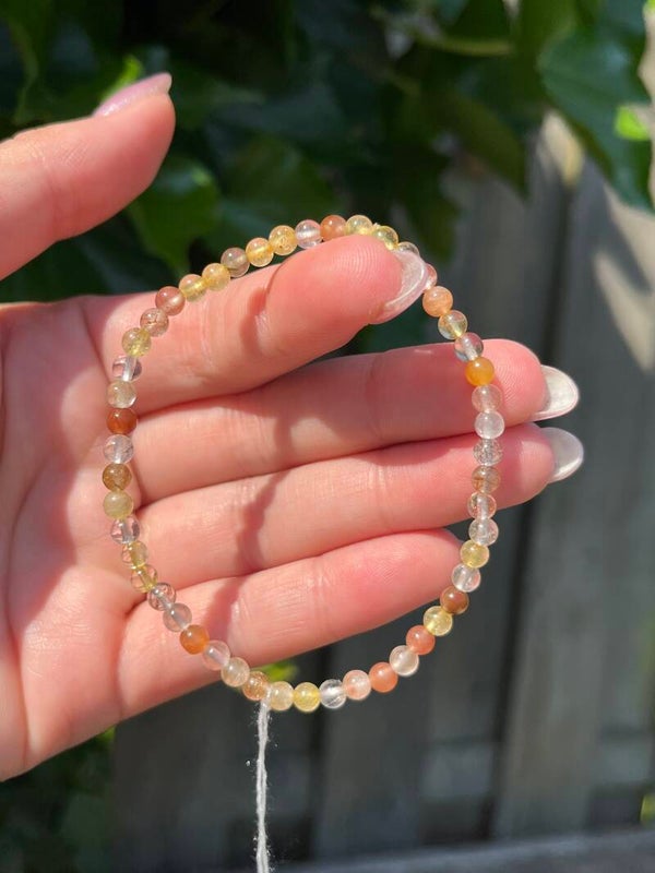 Multi rutiel armband 4MM