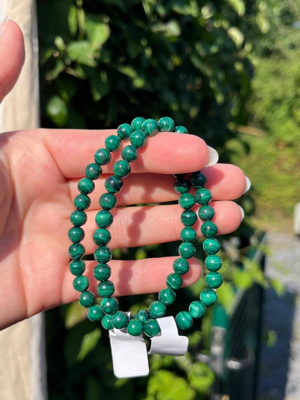 Malachiet armband 6MM