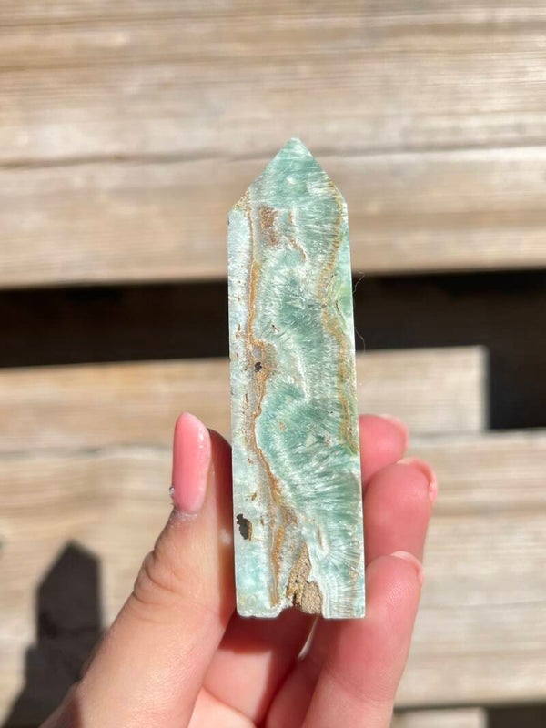 Blue Caribbean calcite toren nr. 2