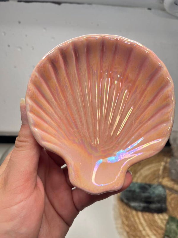 Schelp schaaltje roze