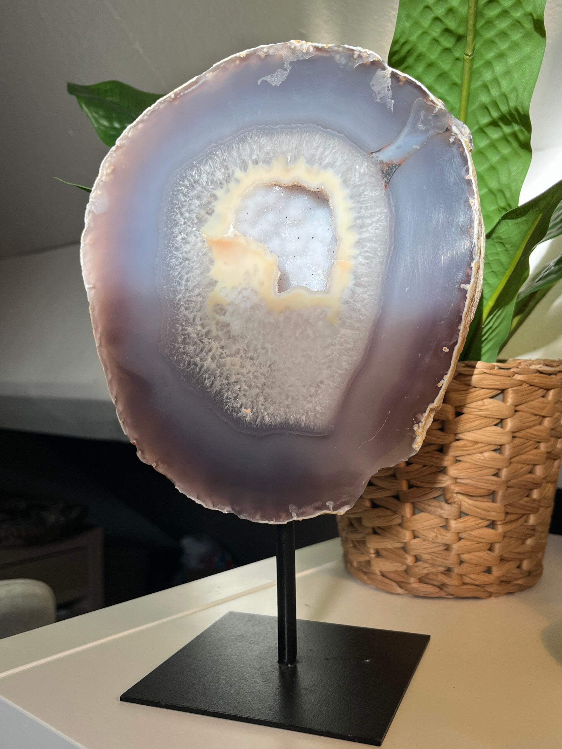 Agaat op standaard nr. 1