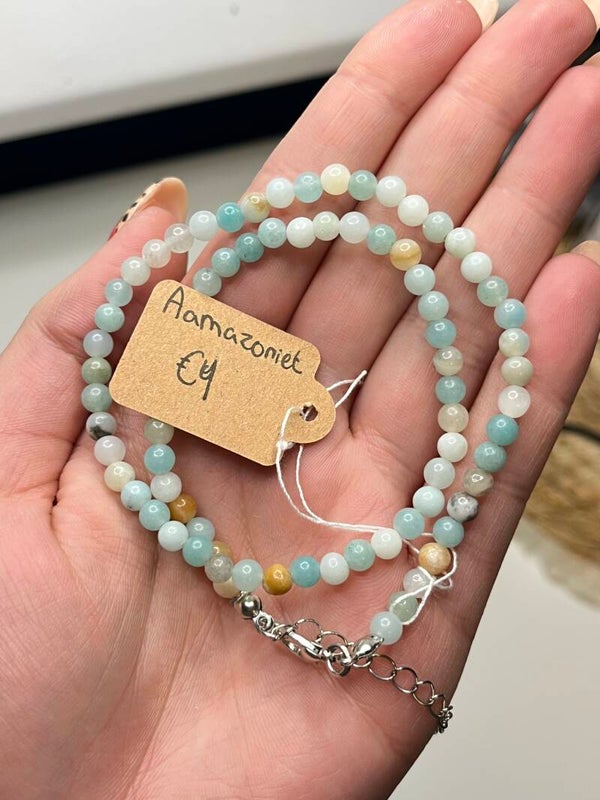 Amazoniet ketting