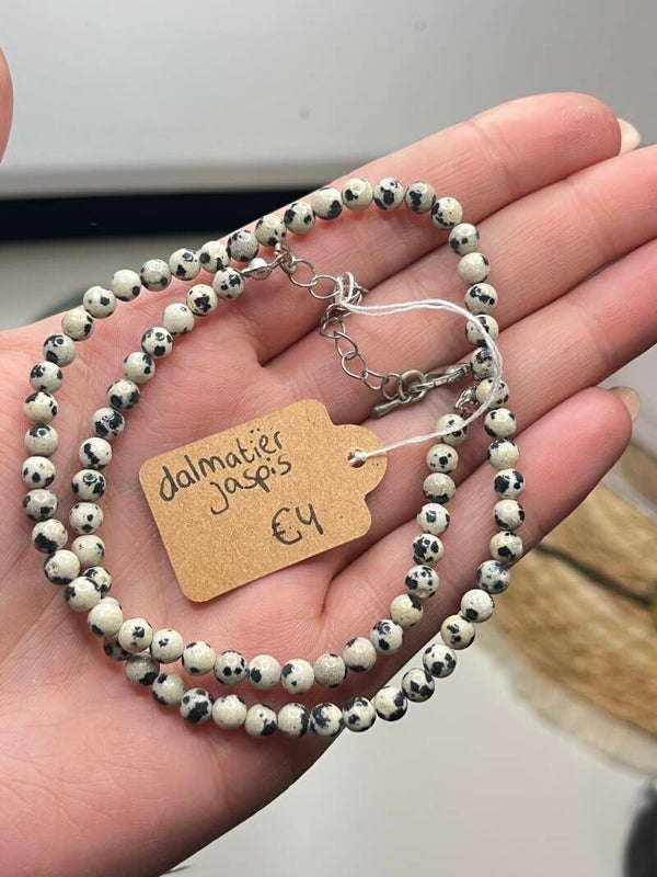 Dalmatiër jaspis ketting