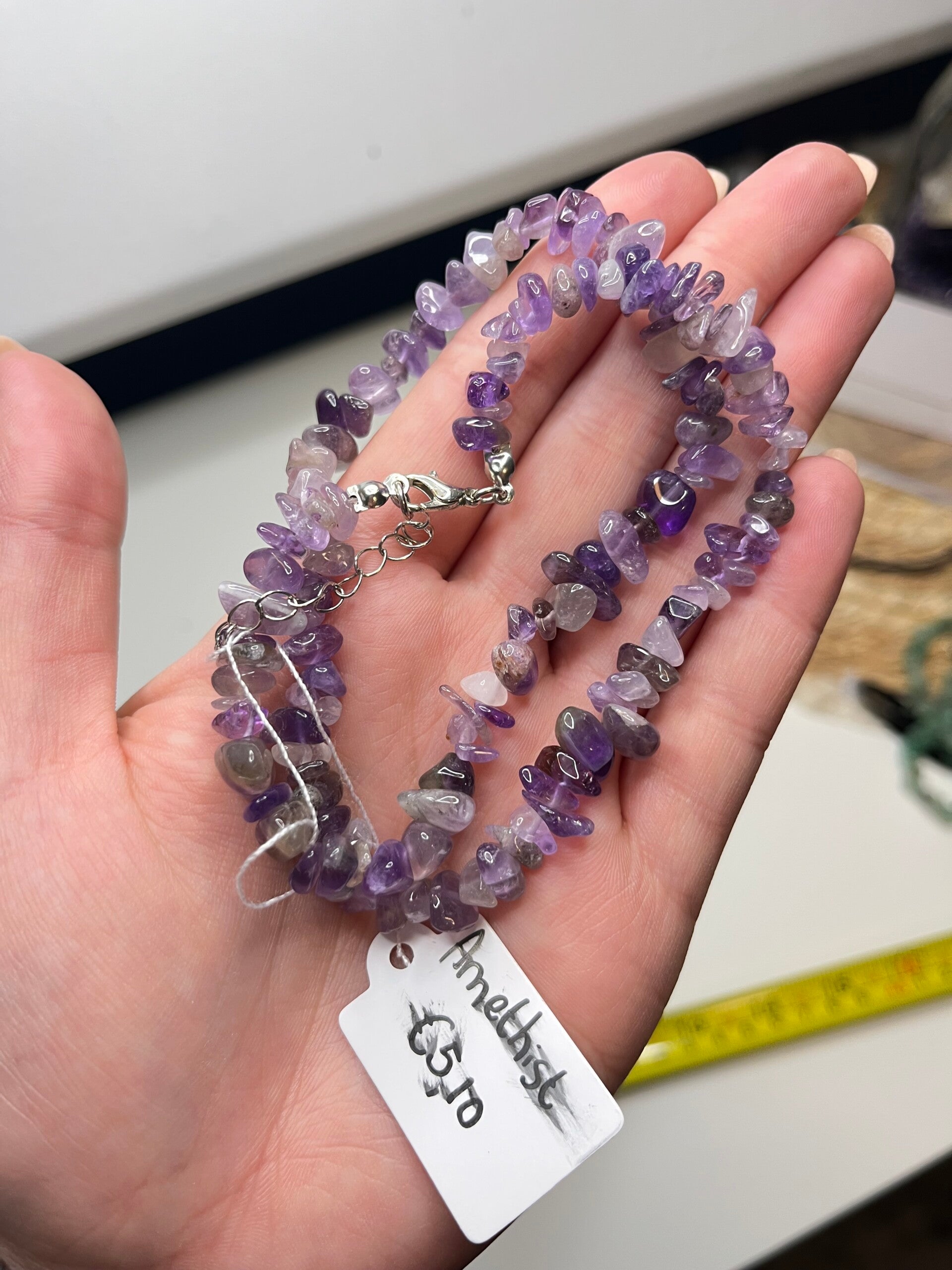 Amethist ketting