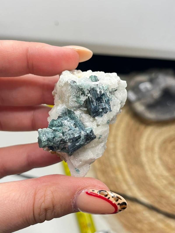 Blauwe toermalijn
