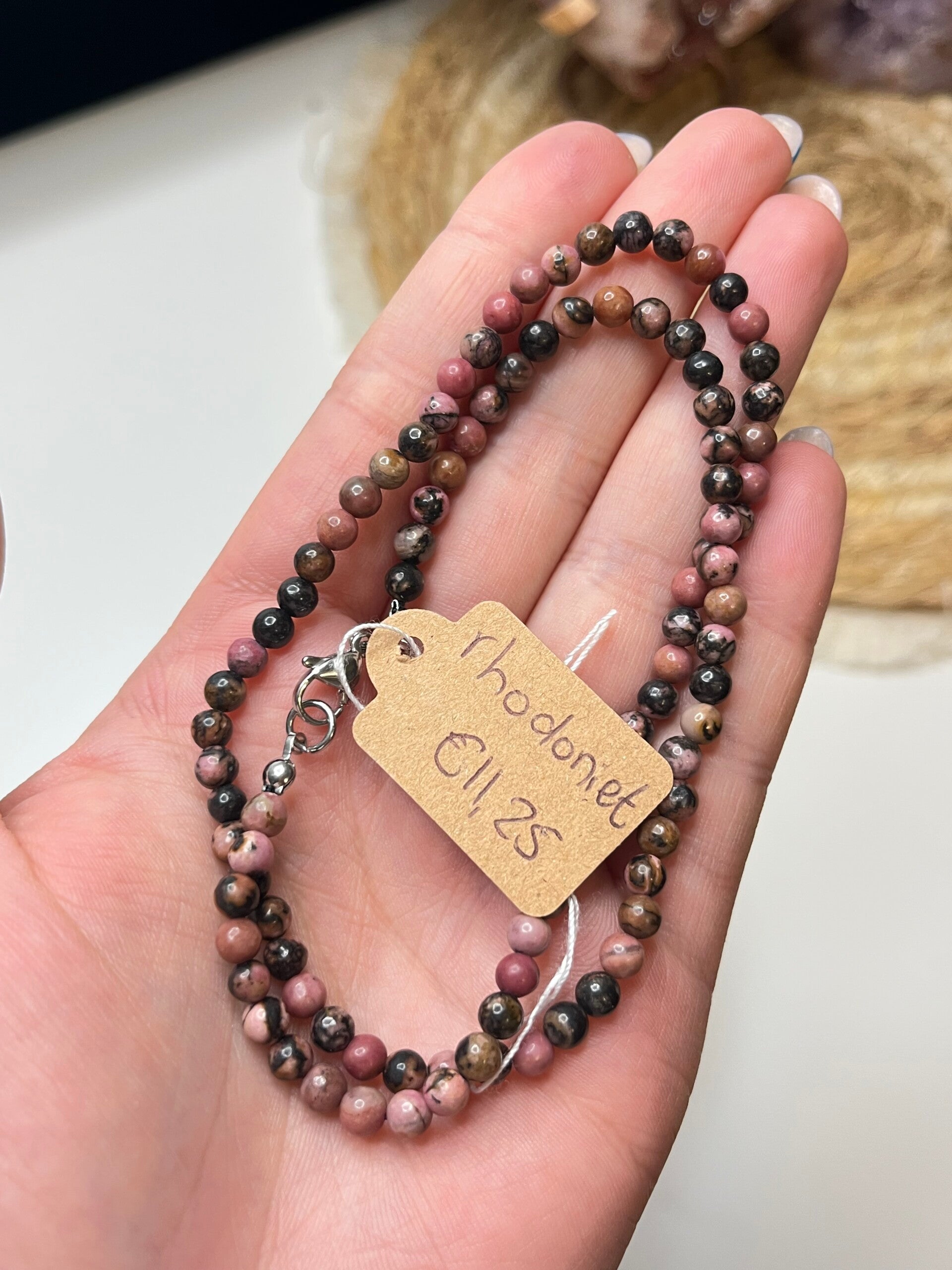 Rhodoniet ketting