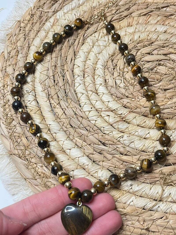 Tijgeroog ketting