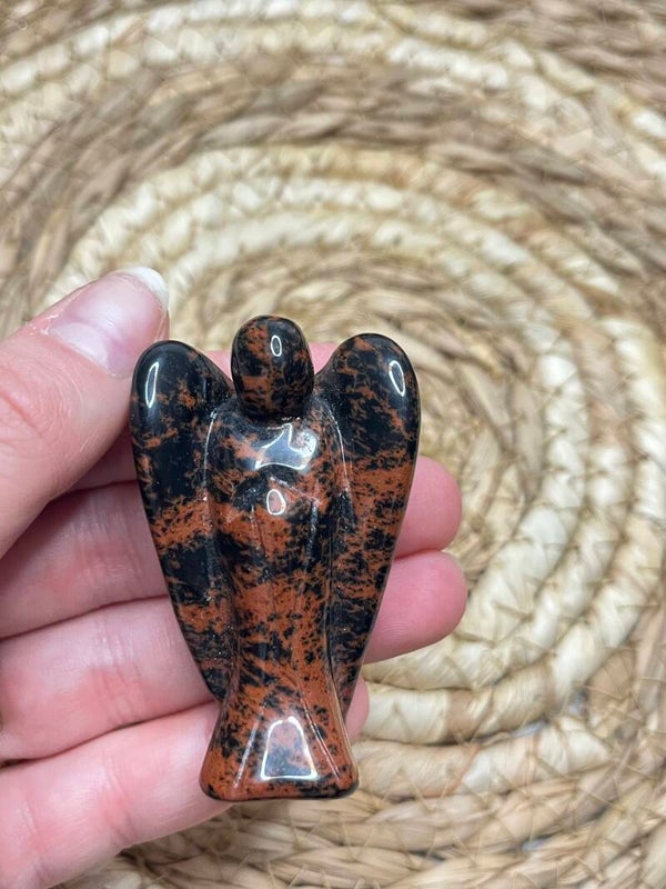 Mahonie obsidiaan engel