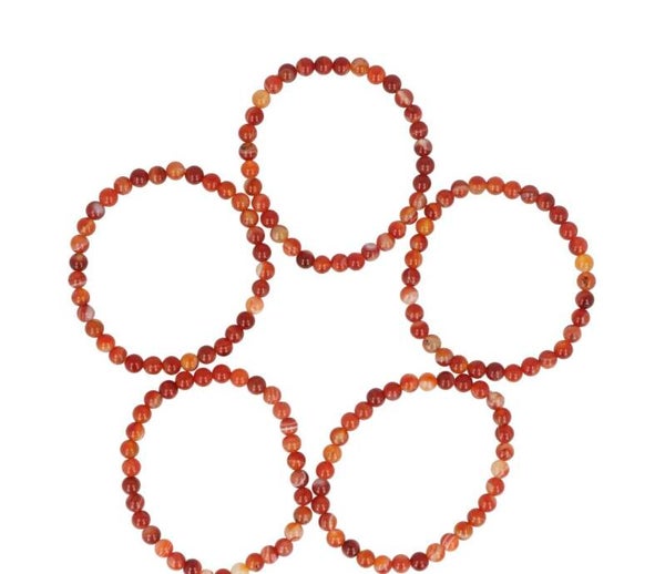Carneool armband 6MM