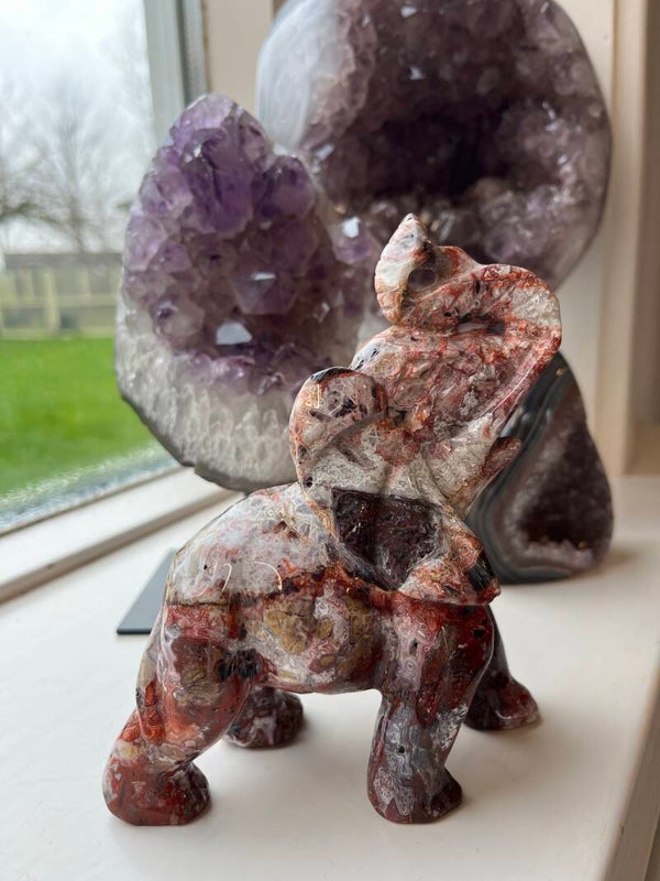 Mexicaanse agaat olifant