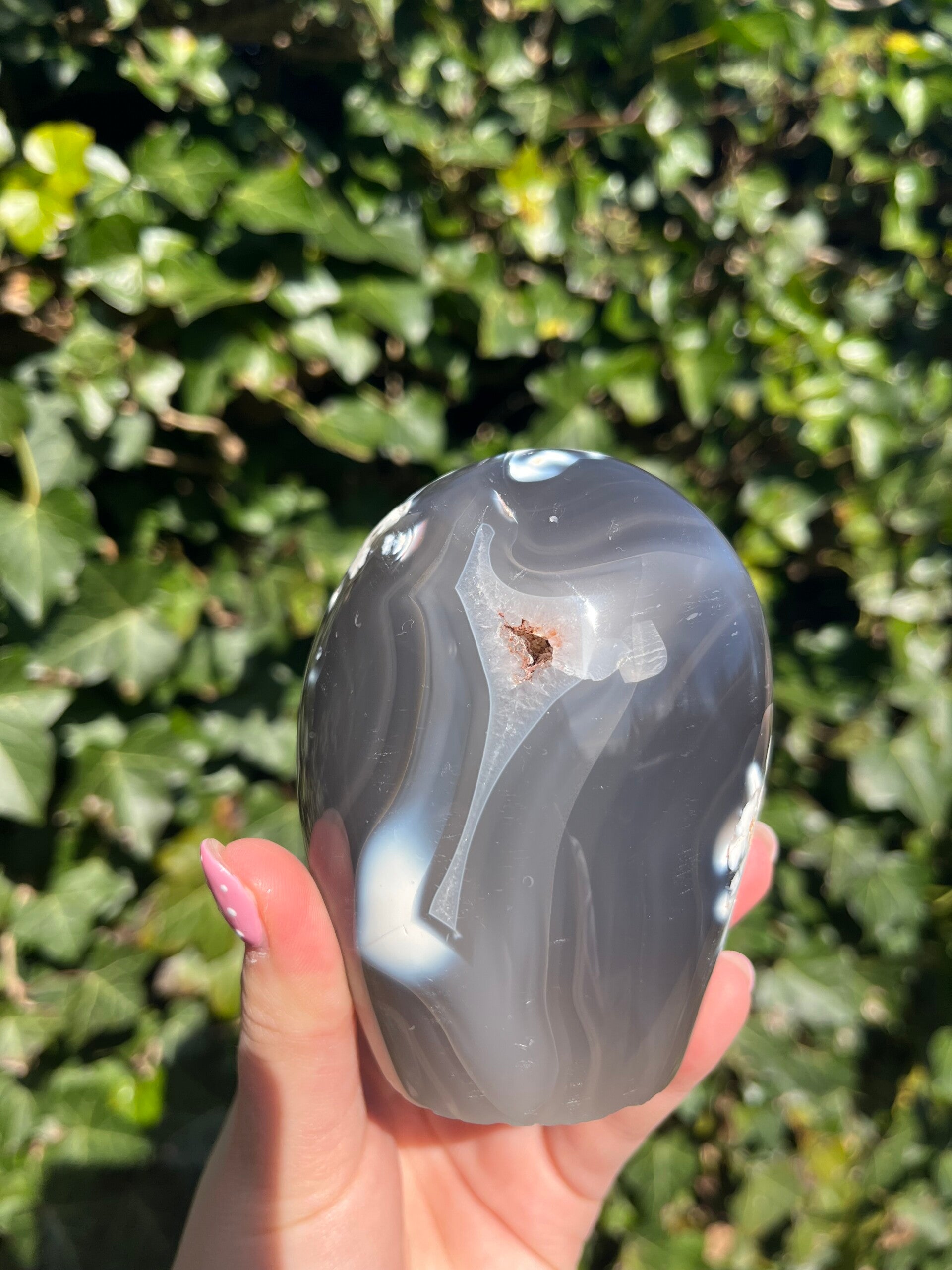Orca agaat sculptuur
