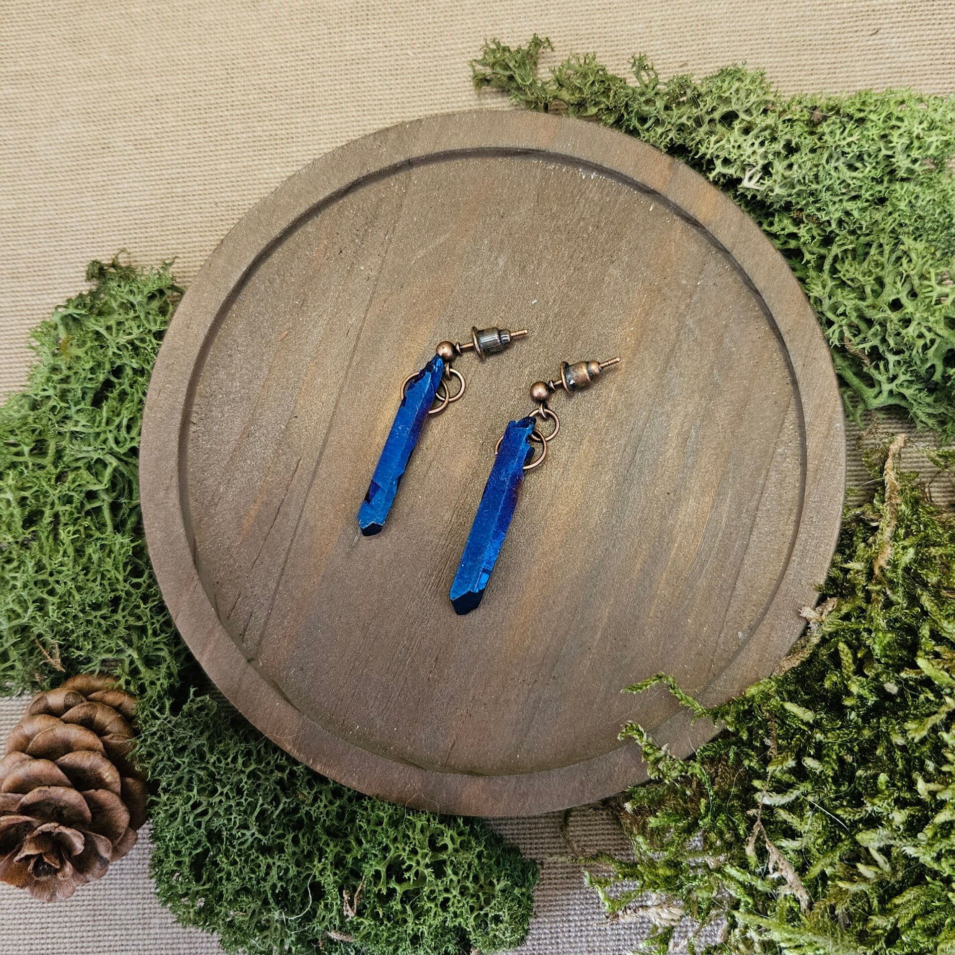 Aura Quartz & Ancient Copper