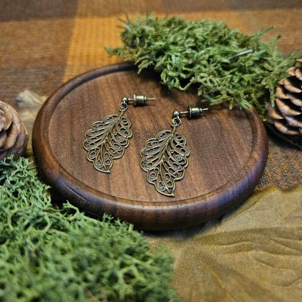 Fantasy Leaf Earring