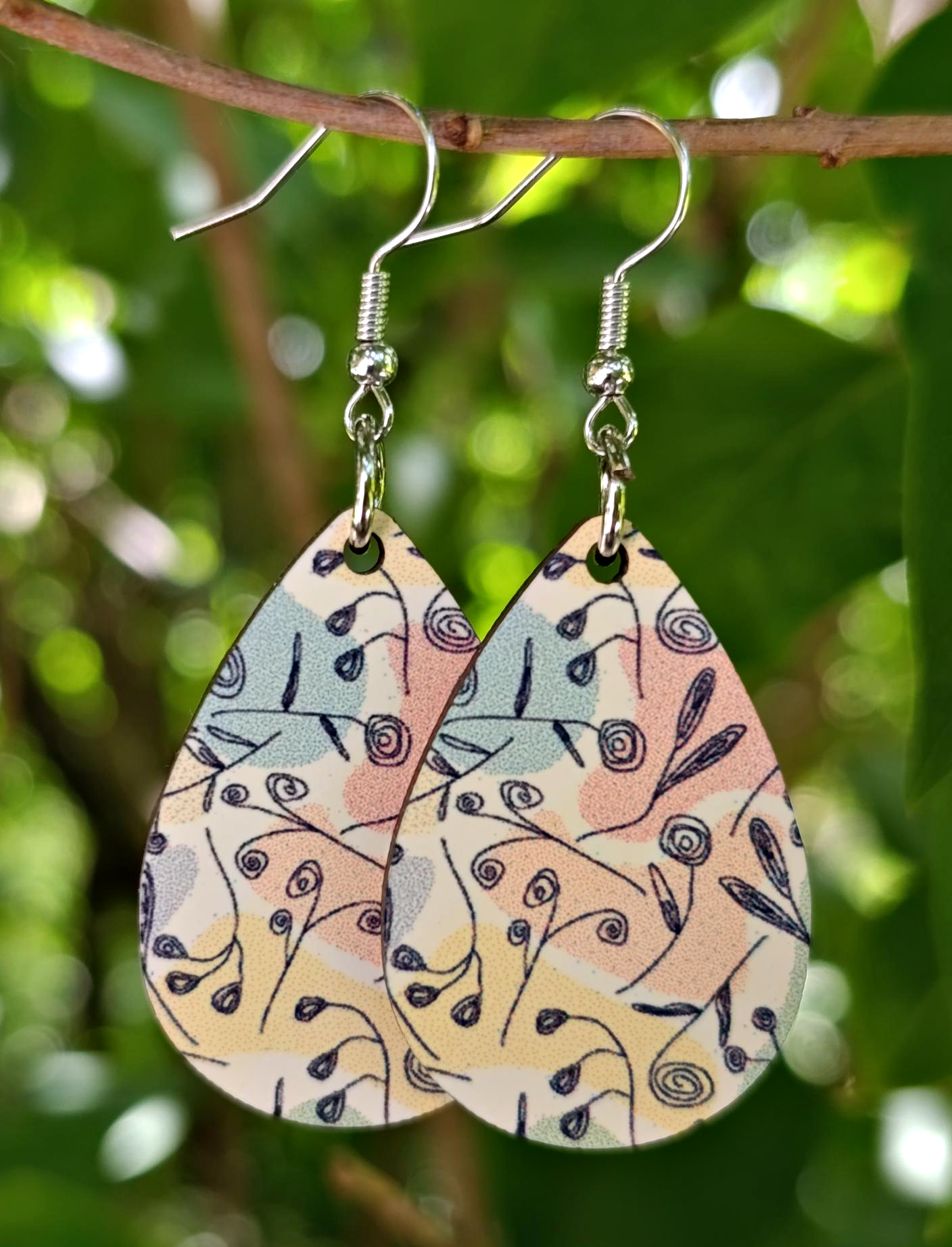 boucle d'oreille goutte