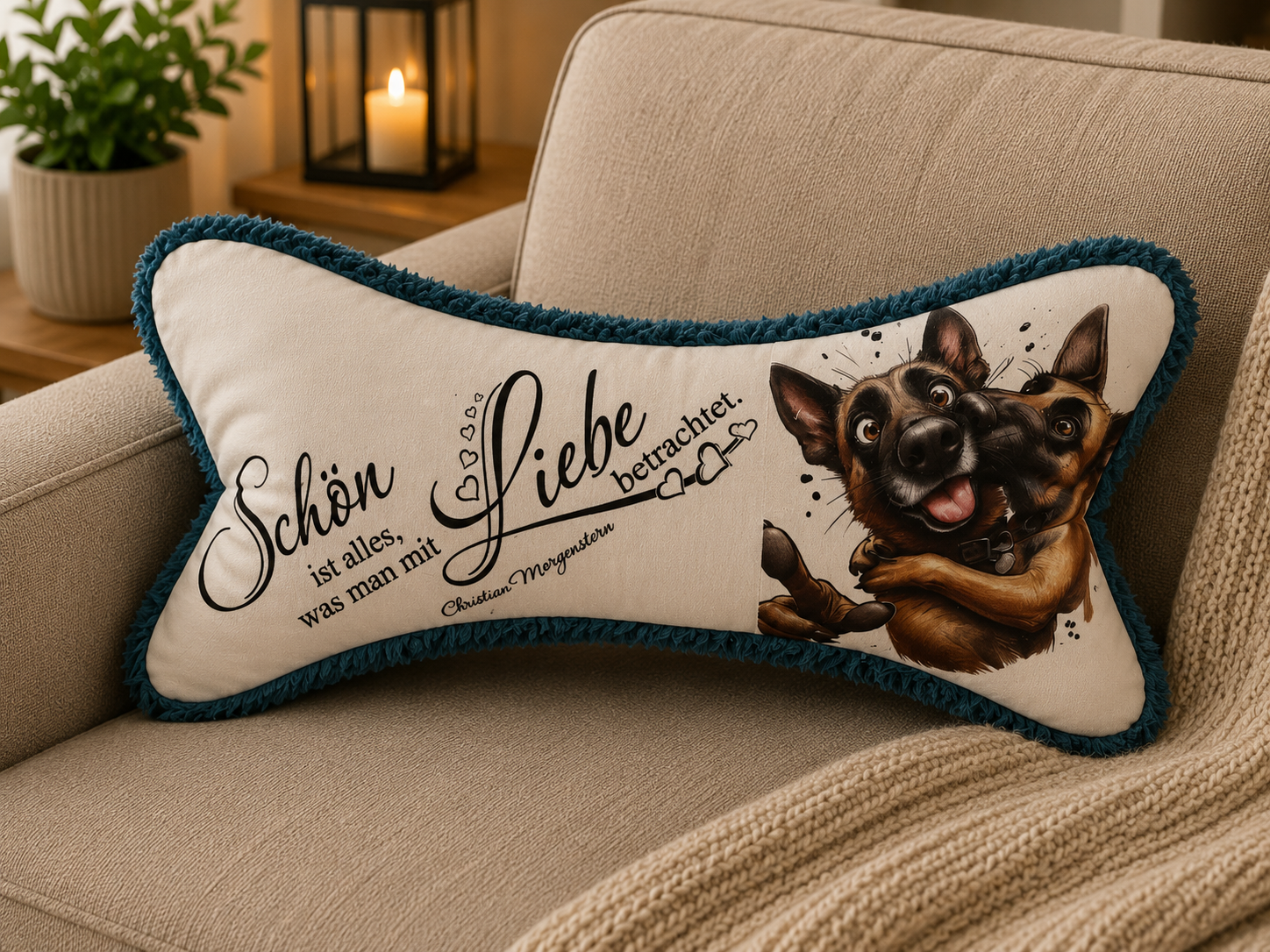 Leseknochen mit Liebe