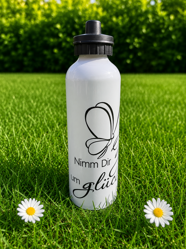 Trinkflasche Text