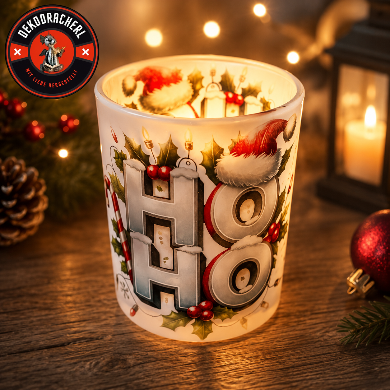 Teelichtglas HoHo