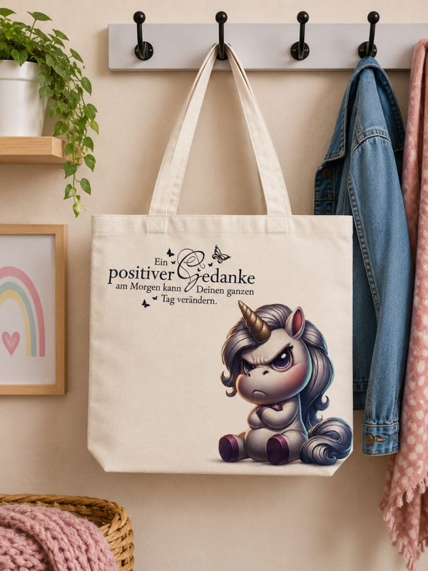 Stofftasche Einhorn