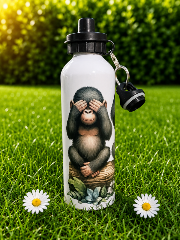 Trinkflasche 3Affen