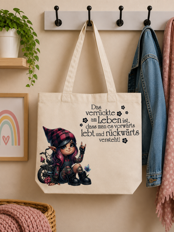 Stofftasche Rock Wichtel