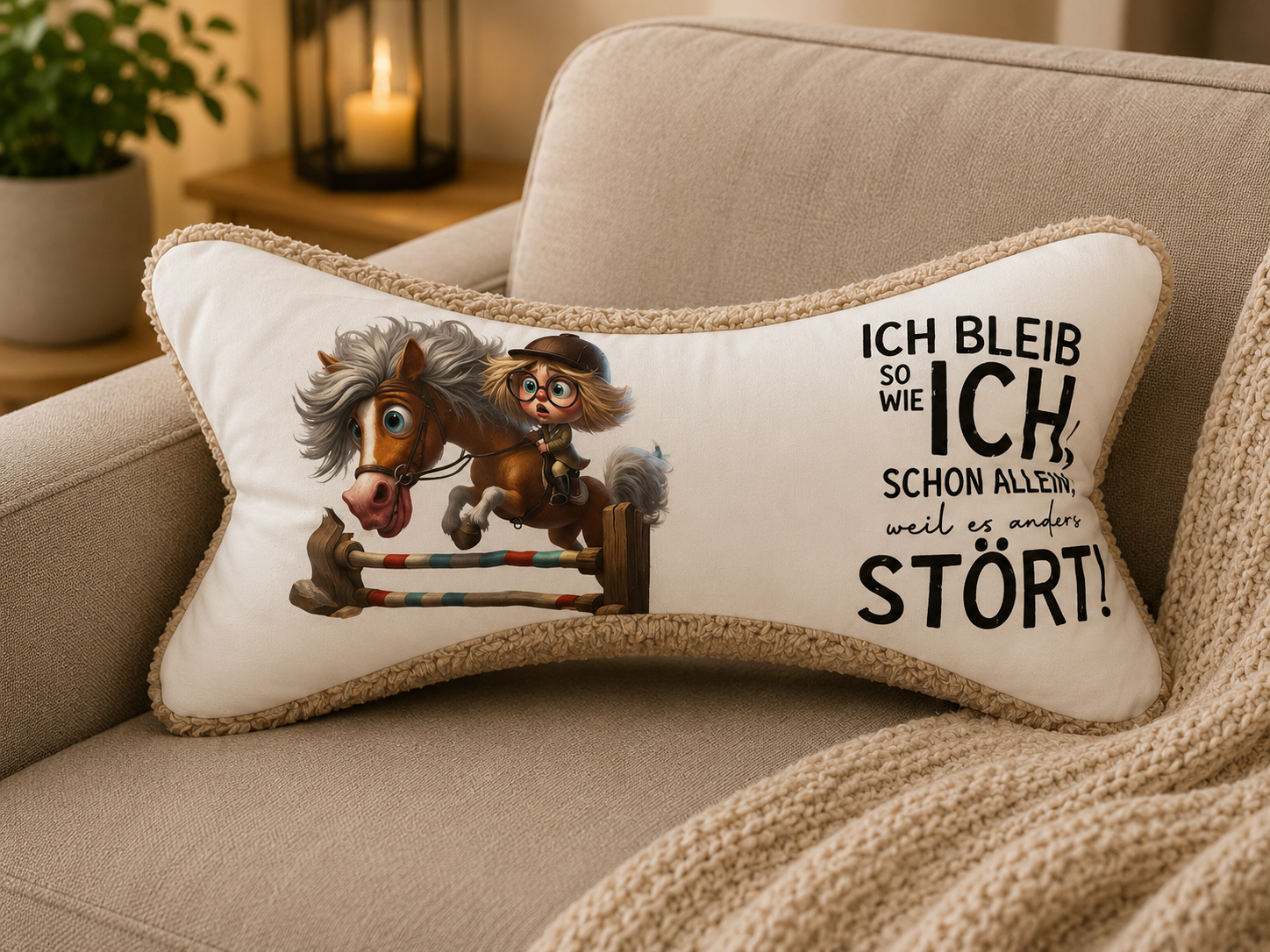 Leseknochen Reiter