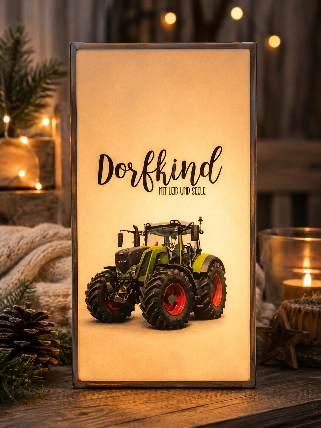 Ersatzfolien Metalllaterne Dorfkind
