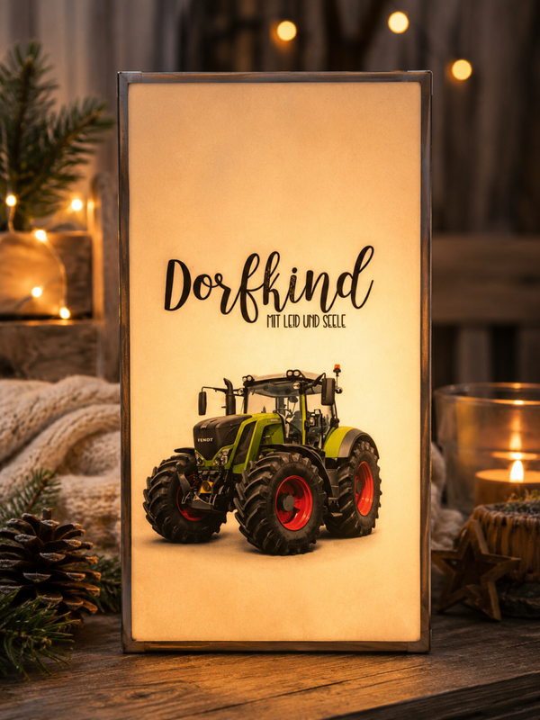 Ersatzfolien Metalllaterne Dorfkind