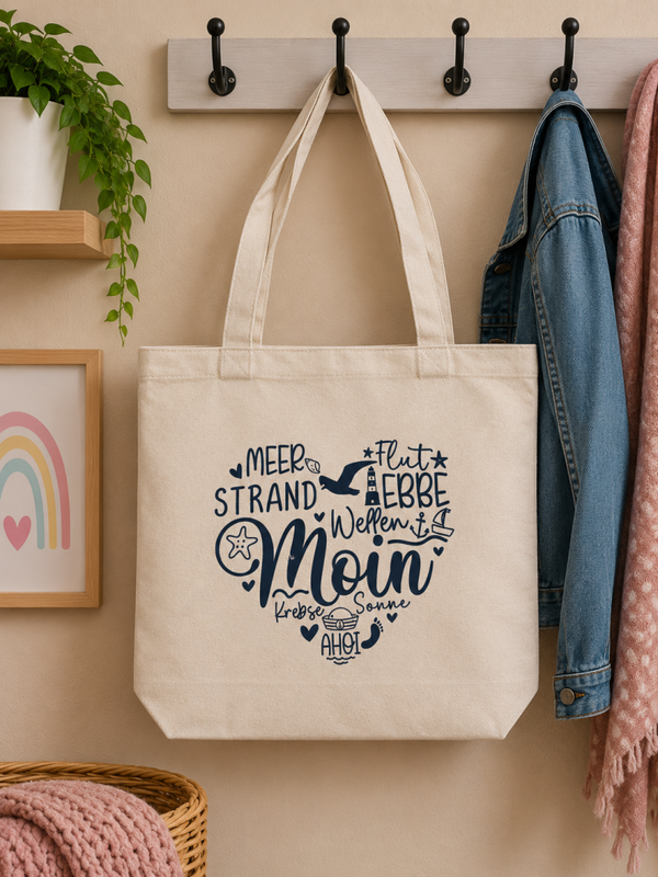 Stofftasche Moin