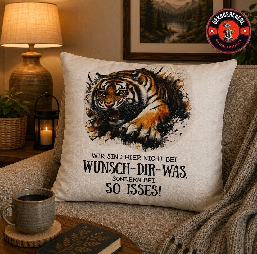 Dekokissen Tiger