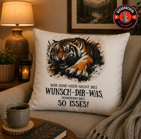 Dekokissen Tiger