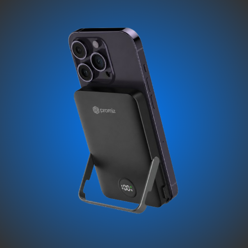 Promiz - Magnetic Powerbank - 5.000 mAh - Standfunction