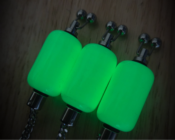 Green Glow in the dark bobbins