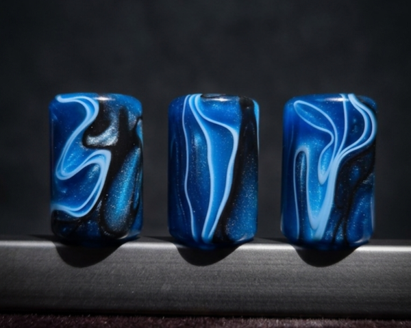 Bobbin set Black & Blue 3st
