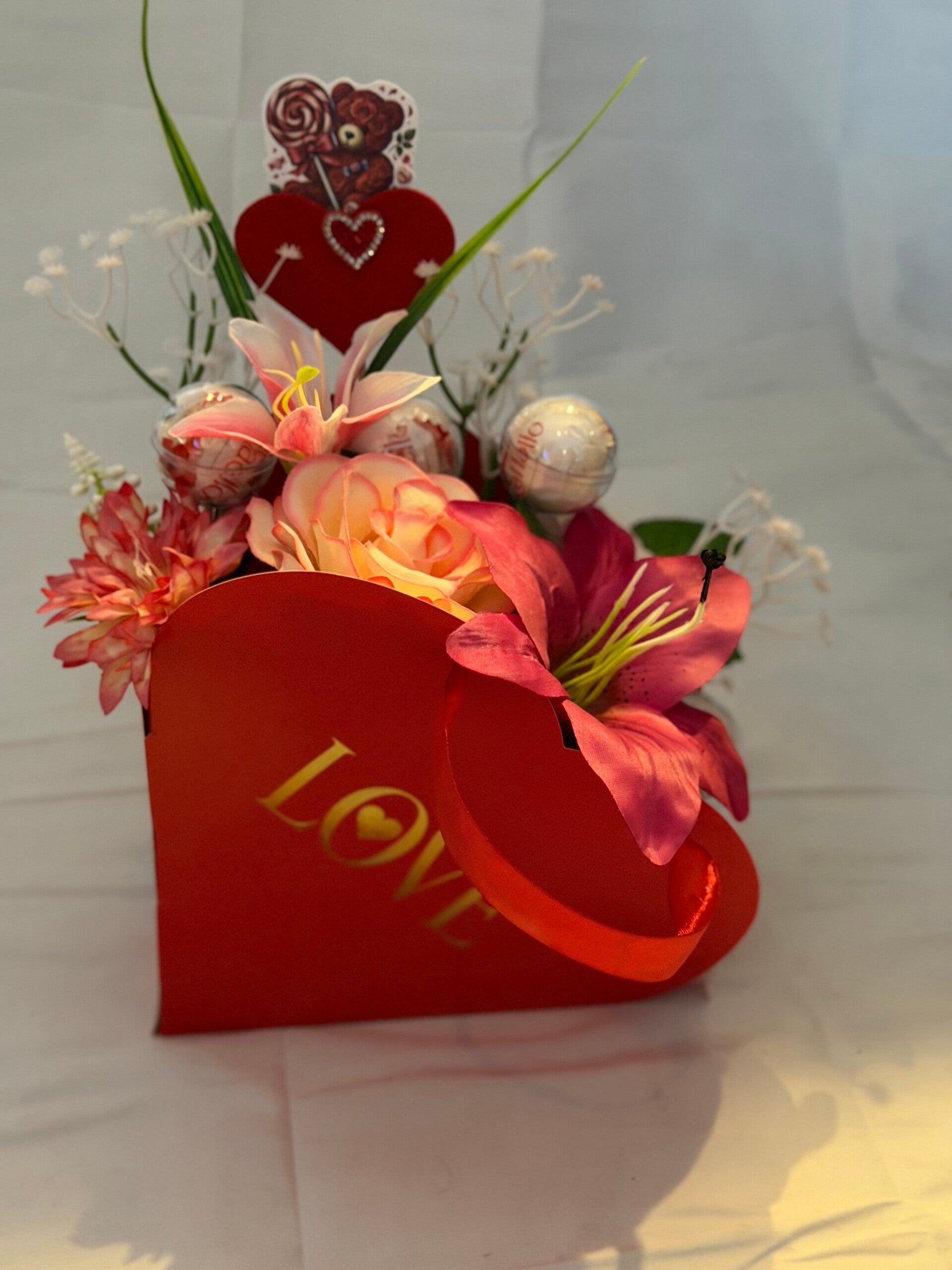 Hartjes tas raffaello