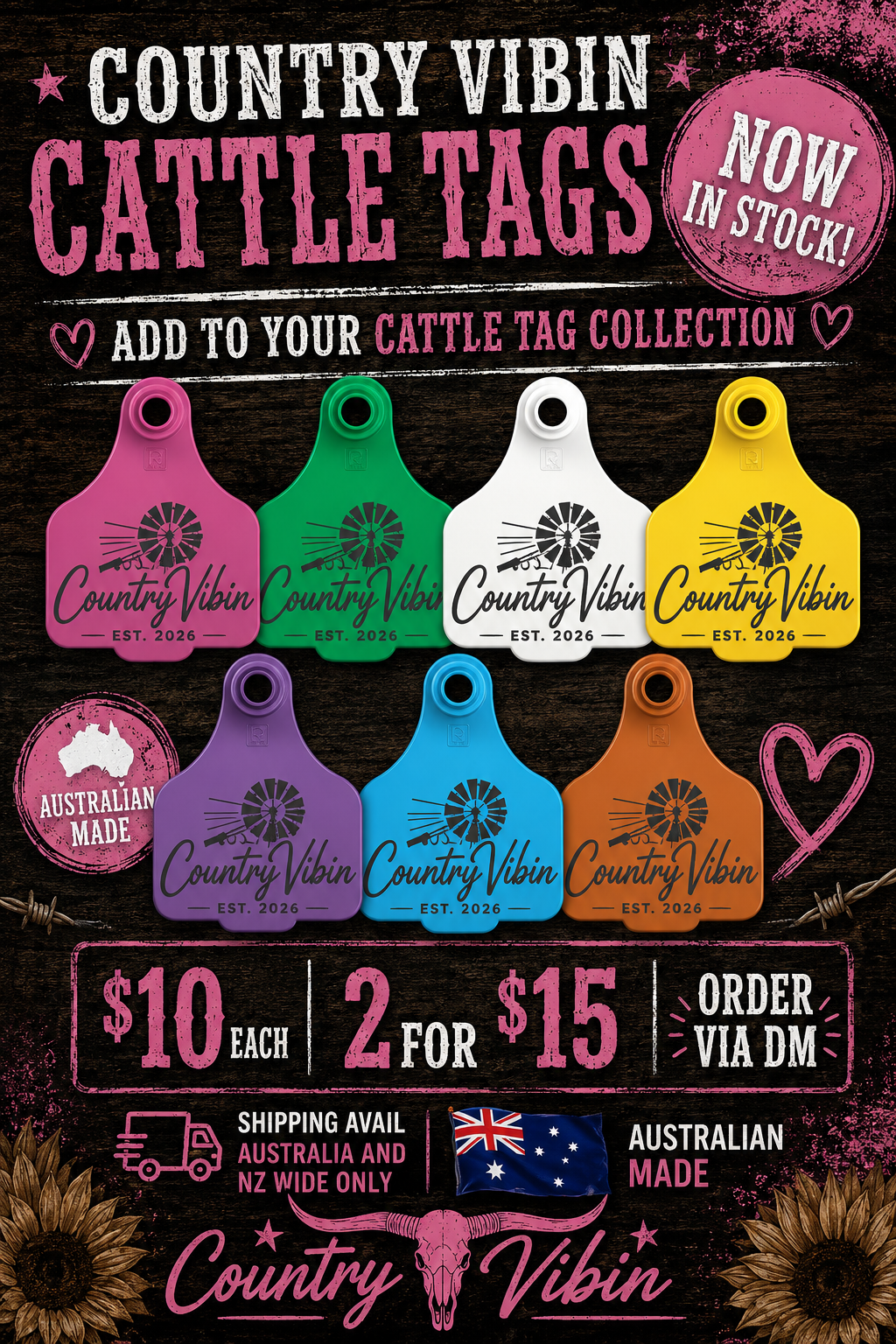 CATTLE TAGS