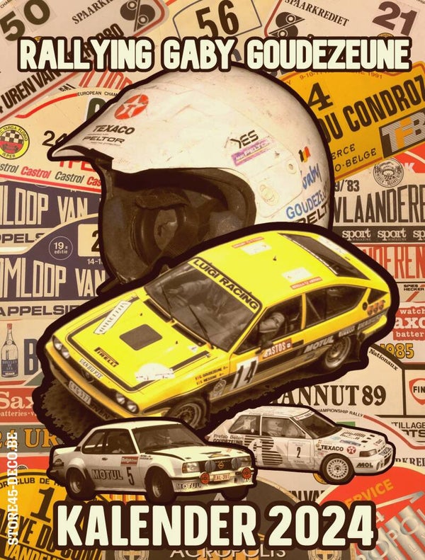 Kalender Rallying Gaby Goudezeune 2024