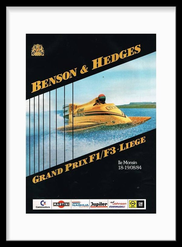Boat / Grand Prix F1 & F3 Liege - 1984