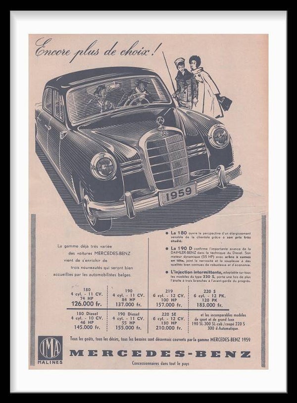 Mercedes - Benz - 1959