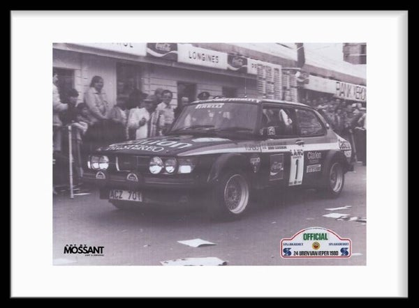 Saab By Art Mossant  Ypres Rally 1980 - Stig Blomqvist