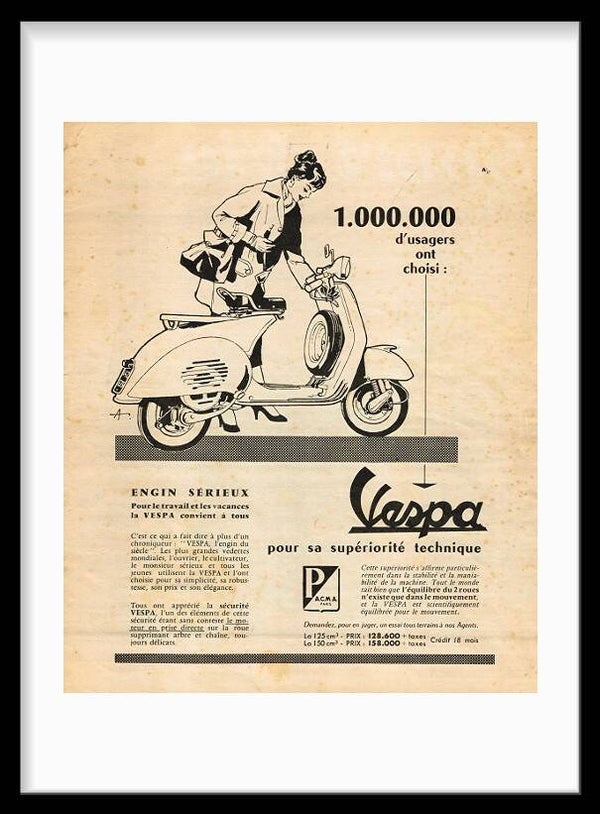 Moped Vespa