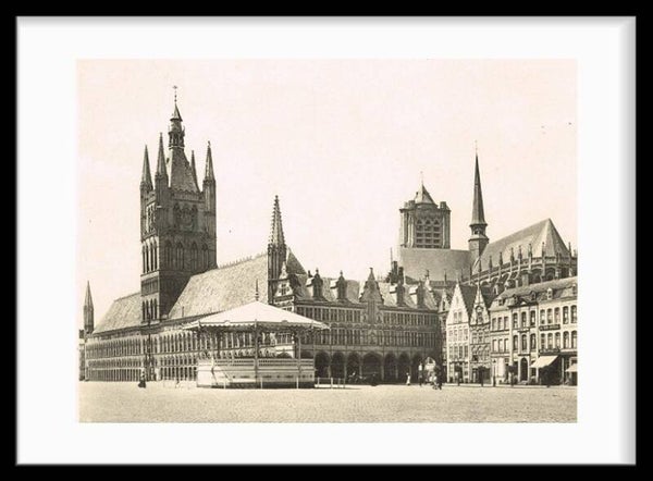 Grote Markt Ieper - 1910