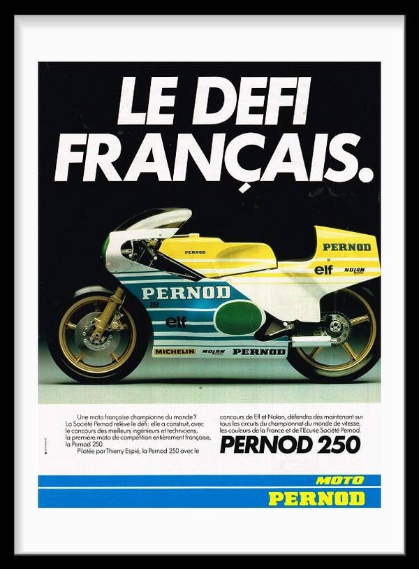 Motocycle Racing Pernod 250