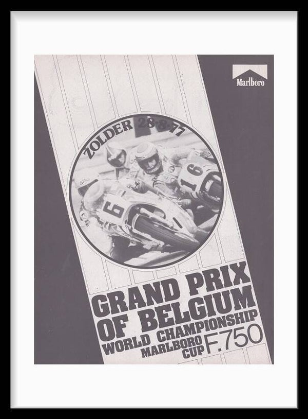 Motocycle Racing Zolder - 1977