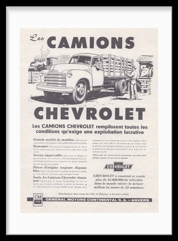 Trucks / Chervolet Camions