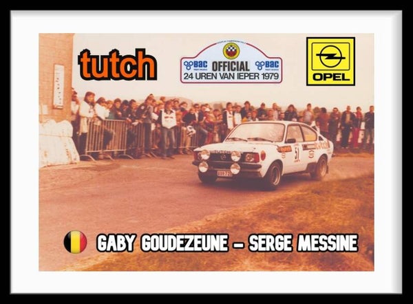 G.Goudezeune - Opel Kadett - Ieper 1979 By Art Mossant