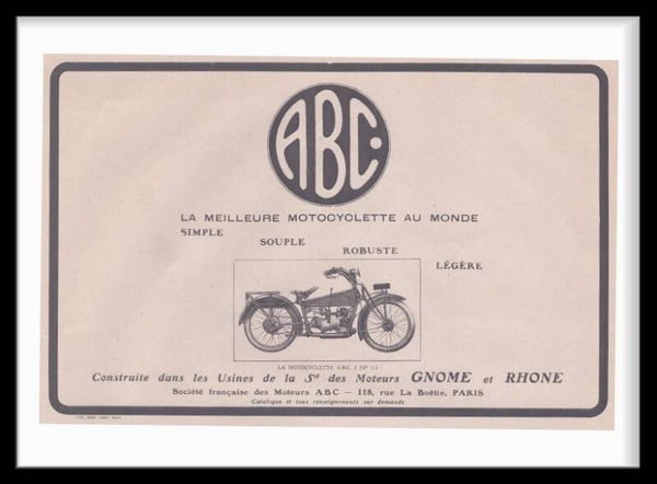 Motocycle ABC