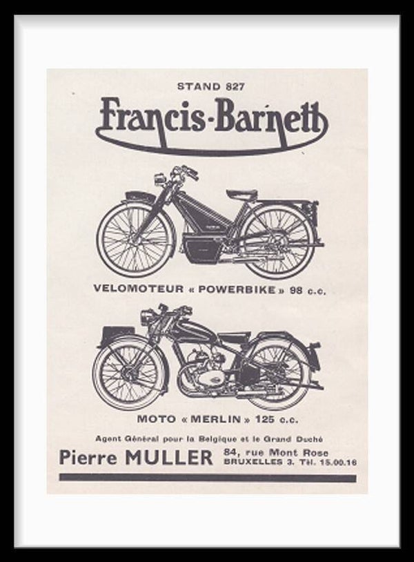 Motocycle Francis-Barnett