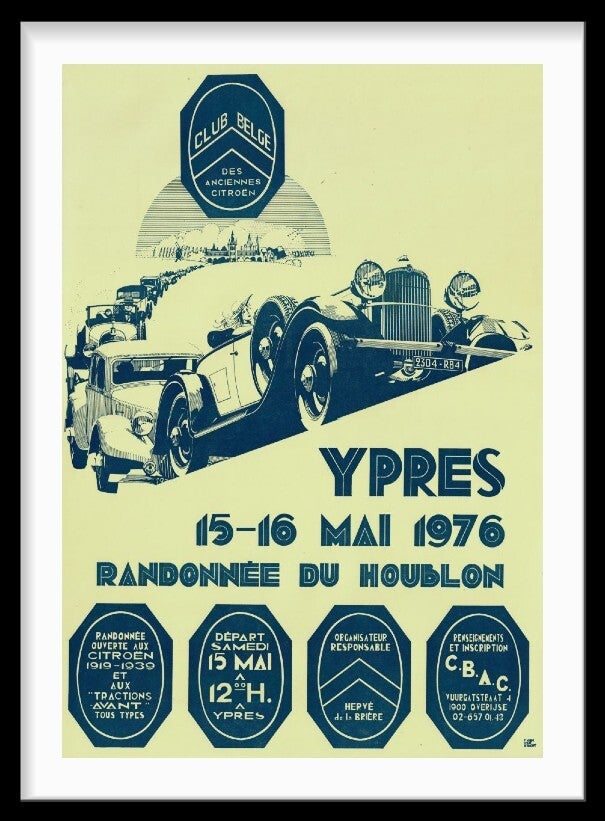 Ypres 1976 / Citroen Club Belge