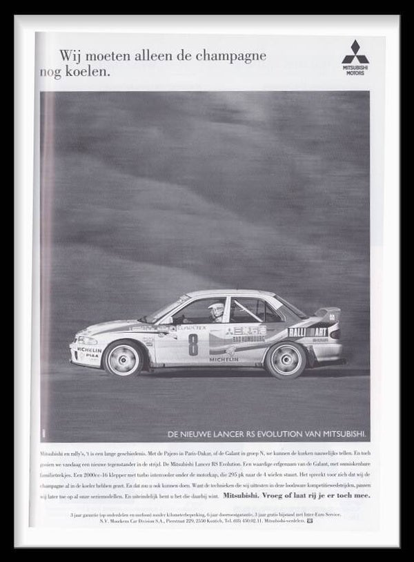 Print Mitsubitshi Lancer Rally